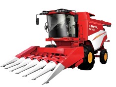 Wheel Combine Harvester